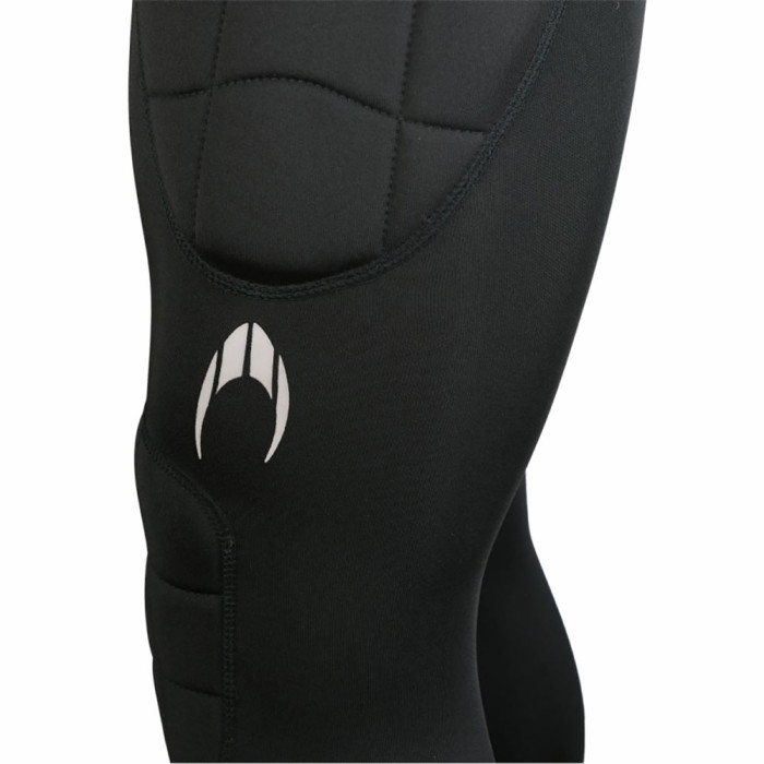 505587J HO Soccer Raven Padded GK 3/4 Tights Junior Black 