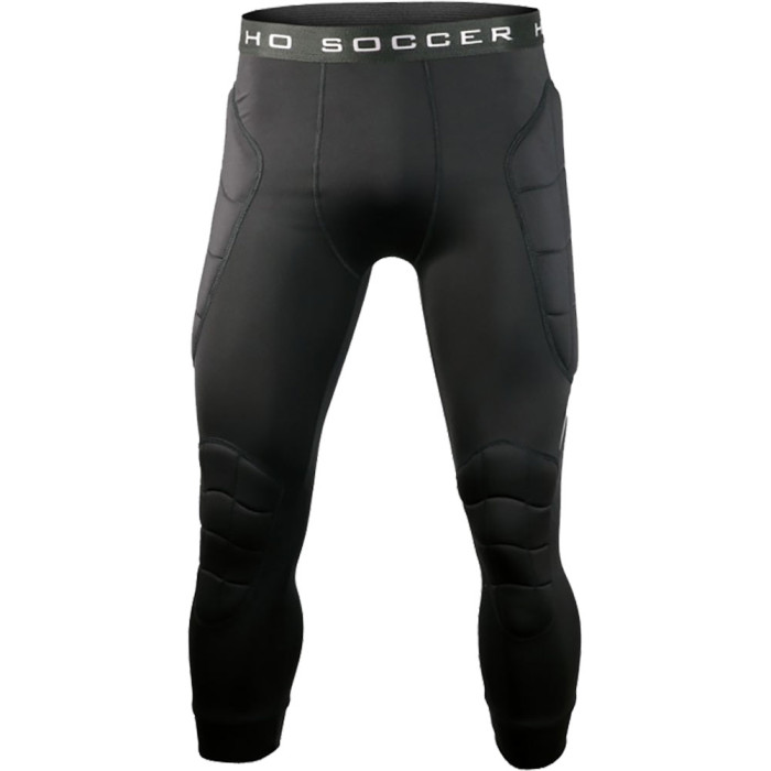 505587J HO Soccer Raven Padded GK 3/4 Tights Junior Black 