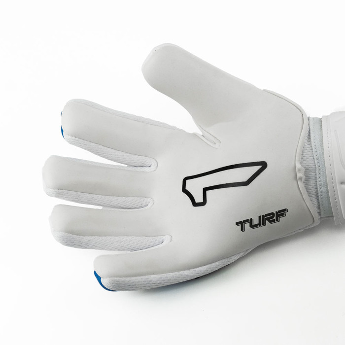 Rinat EGOTIKO VENGADOR SPINE TURF Junior Goalkeeper Gloves White/Blue/