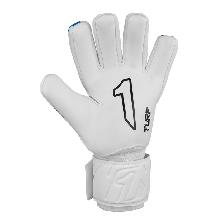 Rinat EGOTIKO VENGADOR SPINE TURF Goalkeeper Gloves White/Blue/Red 