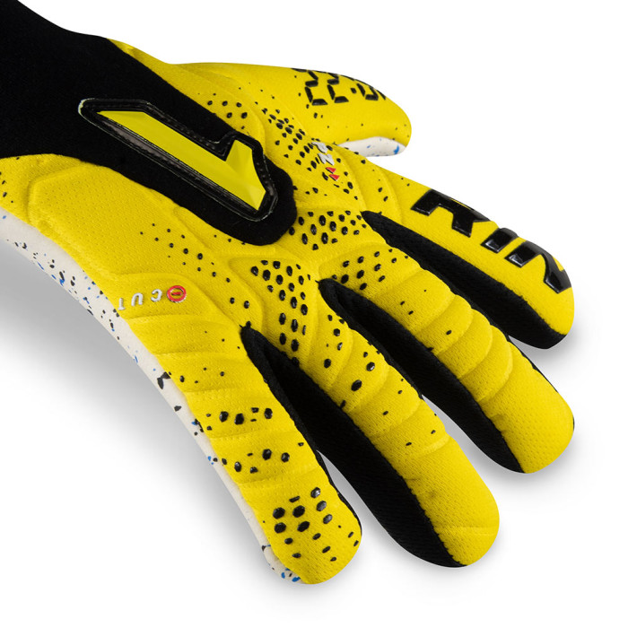  KRRA105 Rinat Kronos 10:22 Turf Goalkeeper Gloves Yellow/Black 