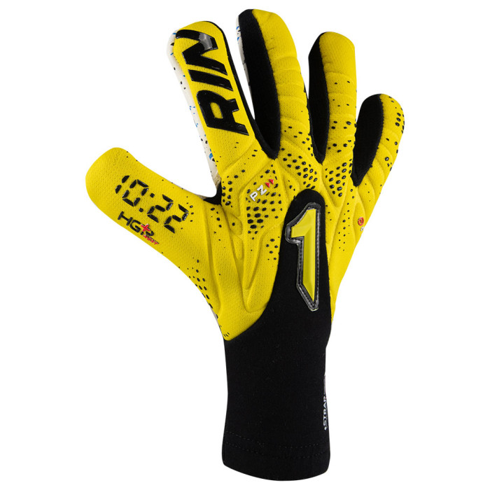  KRRA105 Rinat Kronos 10:22 Turf Goalkeeper Gloves Yellow/Black 