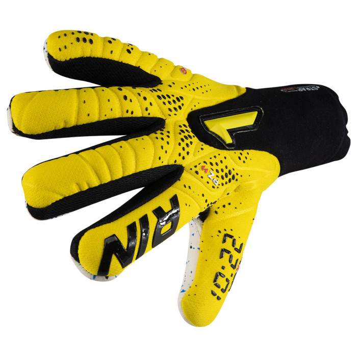  KRRA105 Rinat Kronos 10:22 Turf Goalkeeper Gloves Yellow/Black 