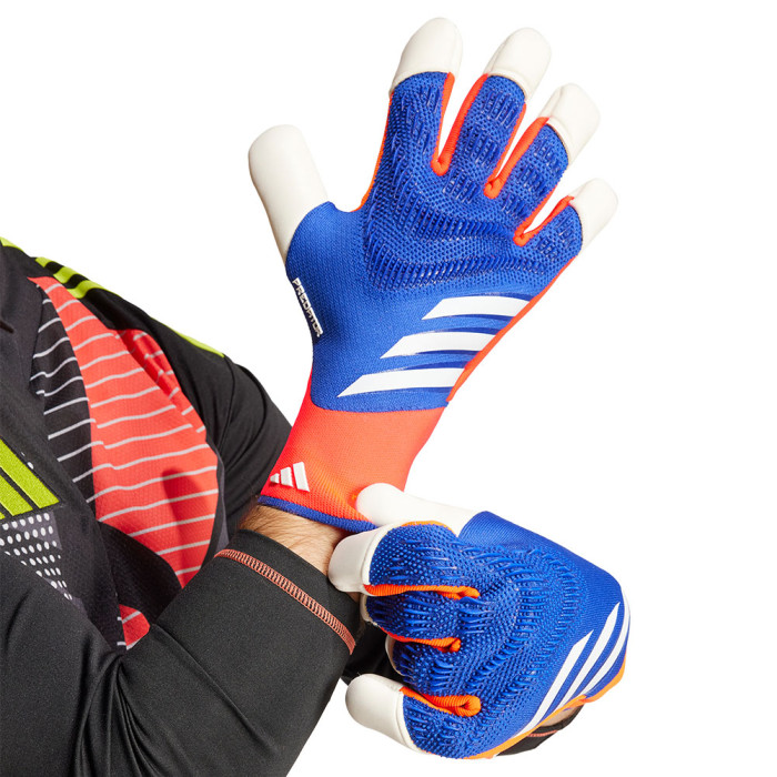 adidas Predator Pro Hybrid EURO 2024 Goalkeeper Gloves Lucid Blue