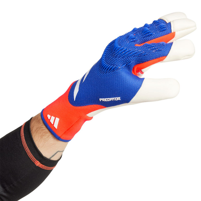 adidas Predator Pro Hybrid EURO 2024 Goalkeeper Gloves Lucid Blue