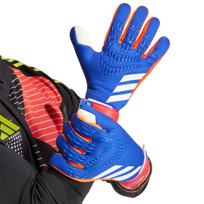 adidas Predator League EURO 2024 Goalkeeper Gloves Lucid Blue