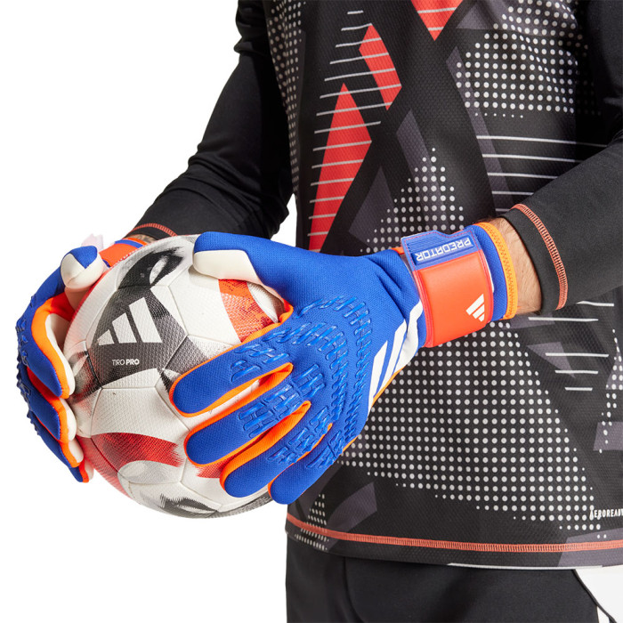 adidas Predator League EURO 2024 Goalkeeper Gloves Lucid Blue