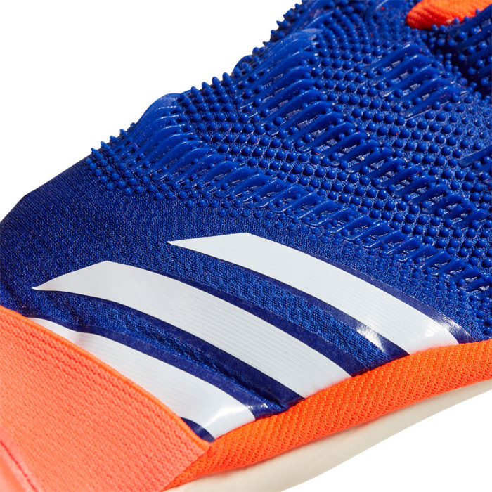 IX3867 adidas Predator Pro EURO 2024 Junior Goalkeeper Gloves Lucid Blue Solar Red Just Keepers