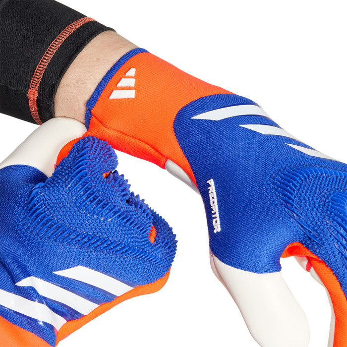 IS7587 adidas Predator Pro EURO 2024 Goalkeeper Gloves Lucid Blue