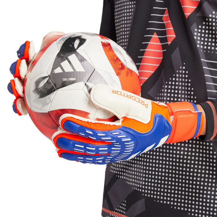 IX3875 adidas Predator Fingersave EURO 2024 Junior Goalkeeper Gloves