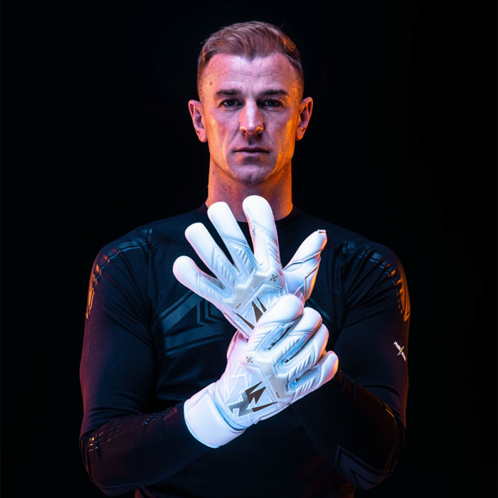 Kaliaaer Joe Hart JHPro 1.3 Junior Goalkeeper Gloves White/Gold