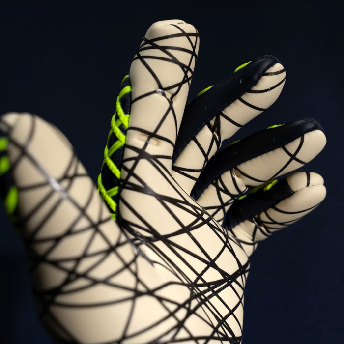 Uhlsport Prediction Ultragrip HN Goalkeeper Gloves navy/fluo yellow