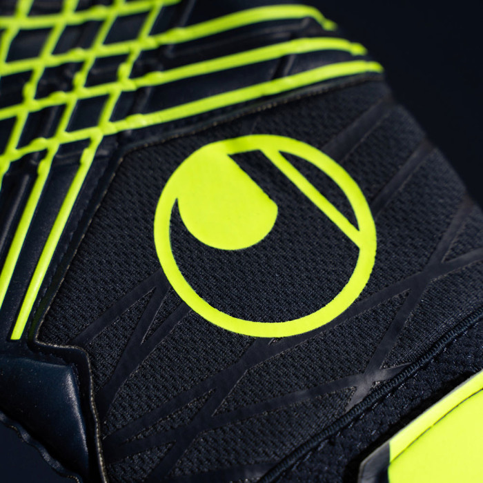 Uhlsport Prediction Soft Pro Goalkeeper Gloves navy/fluo yellow