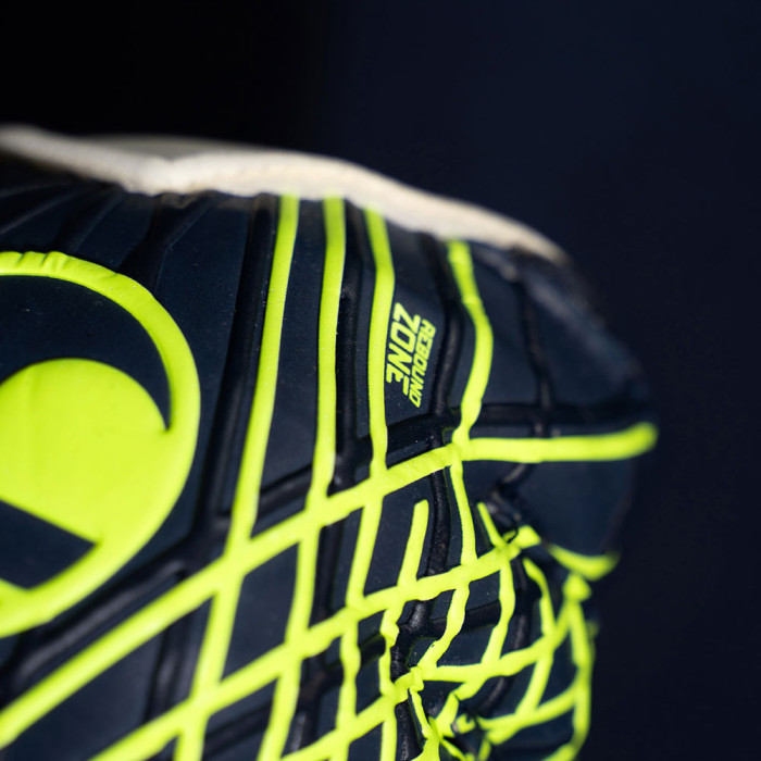 Uhlsport Prediction Soft Pro Junior Goalkeeper Gloves navy/fluo yellow