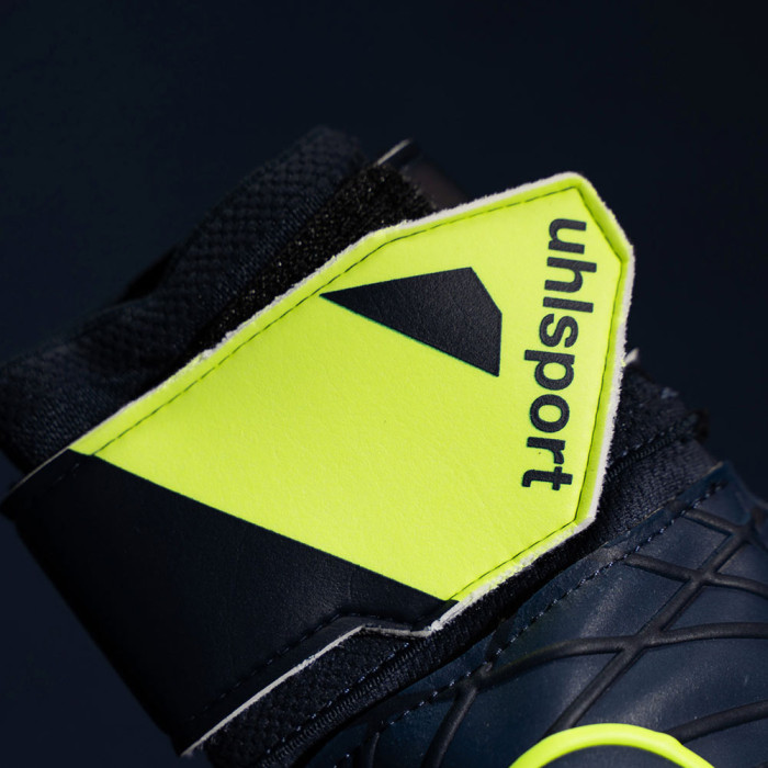 Uhlsport Prediction Soft Pro Junior Goalkeeper Gloves navy/fluo yellow