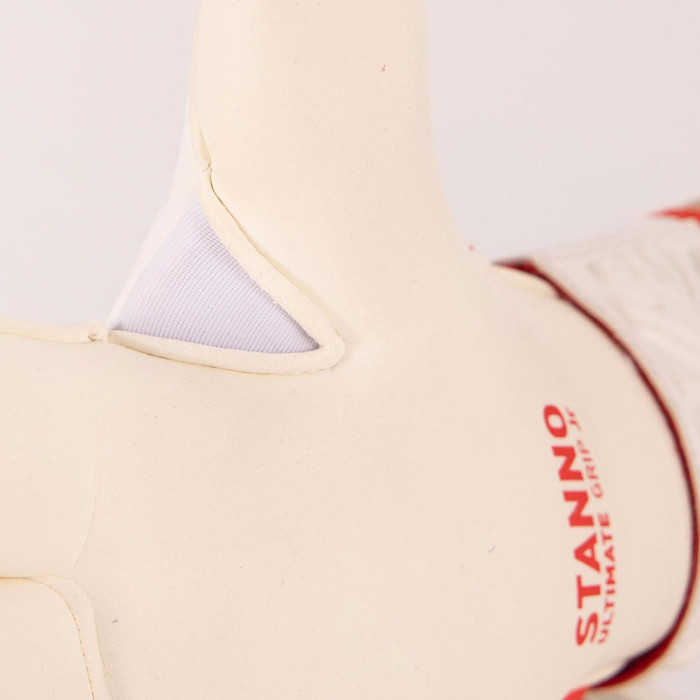  4802502600 Stanno Ultimate Grip III Junior Goalkeeper Gloves White/Re