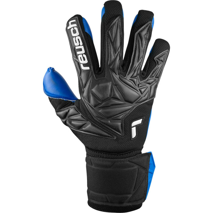  54600657436 Reusch Attrakt Duo Goalkeeper Gloves Black/Blue 