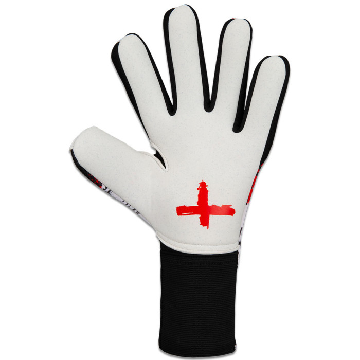 HO Soccer Squadra Turf Negative ENGLAND Goalkeeper Gloves White/Red