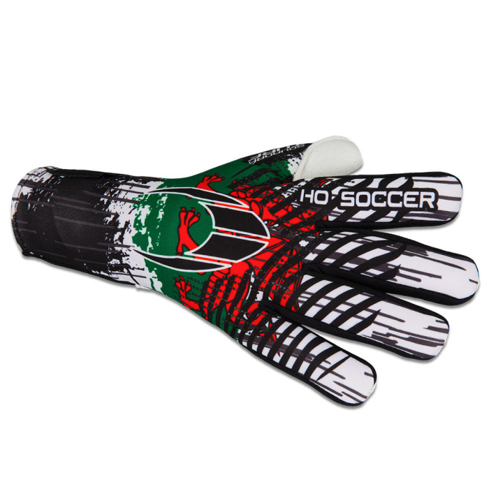 HO Soccer Squadra Turf Negative WALES Goalkeeper Gloves White/Red/Gree