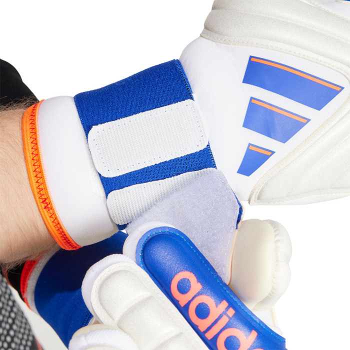  IS7585J adidas Copa GL Pro Junior Goalkeeper Gloves White/Blue/Red 