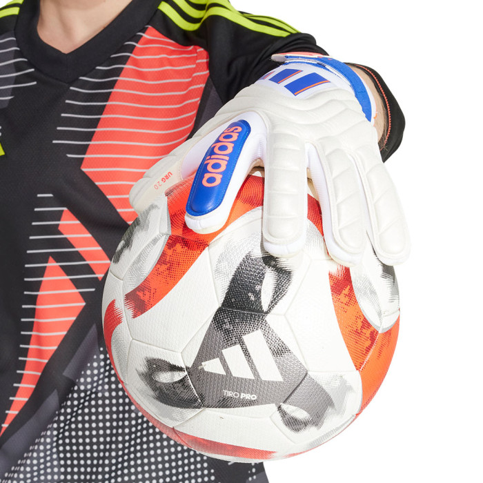  IS7585J adidas Copa GL Pro Junior Goalkeeper Gloves White/Blue/Red 
