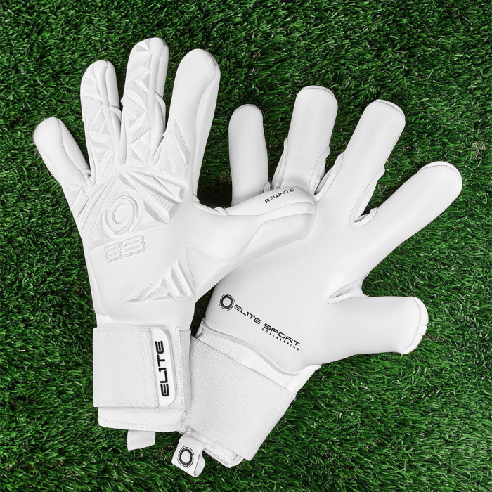  EL4NEOW Elite NEO REVOLUTION II WHITE Goalkeeper Gloves White 