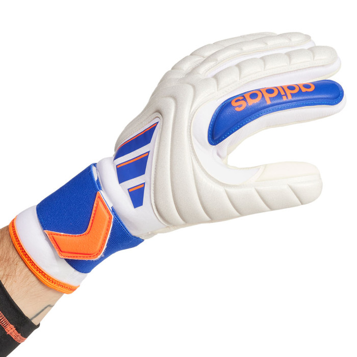  IX3837J adidas Copa GL Pro Promo Junior Goalkeeper Gloves White/Blue/