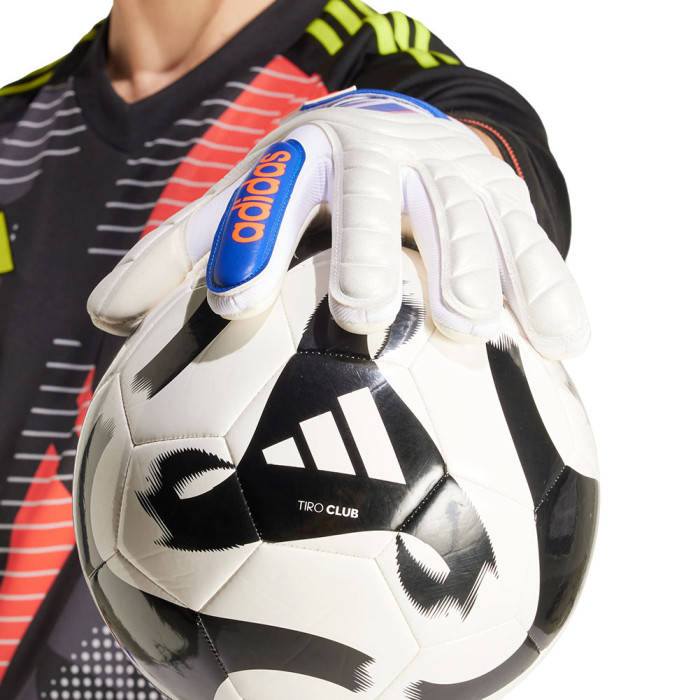  IX3837J adidas Copa GL Pro Promo Junior Goalkeeper Gloves White/Blue/