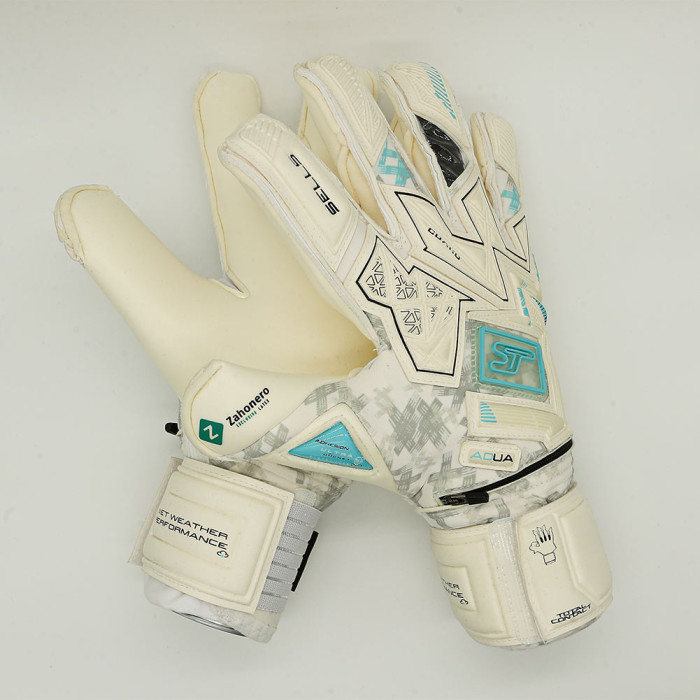  SGP202301G SELLS Total Contact Aqua Pure Guard Goalkeeper Gloves Whit