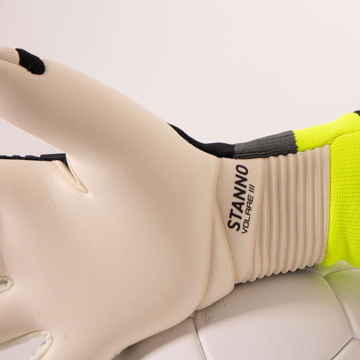 4802458940 Stanno Volare Ultra III Strapless Goalkeeper Gloves Black/F