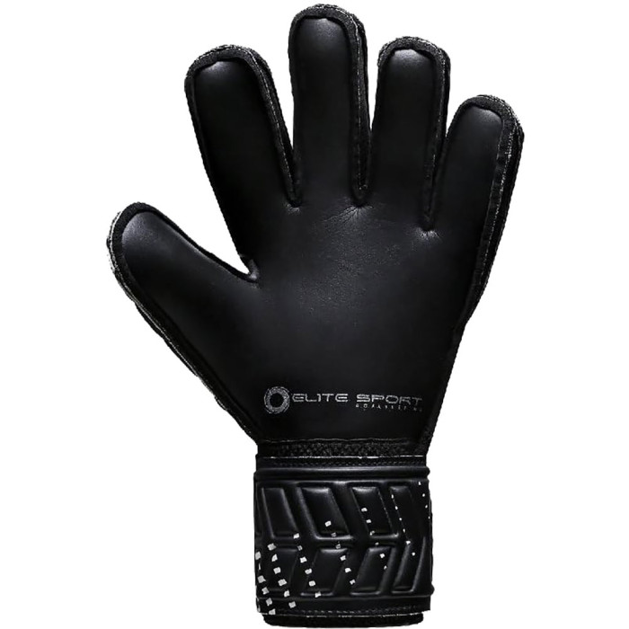  EL4WARB Elite WARRIOR PROTECTION Junior Goalkeeper Gloves Black 