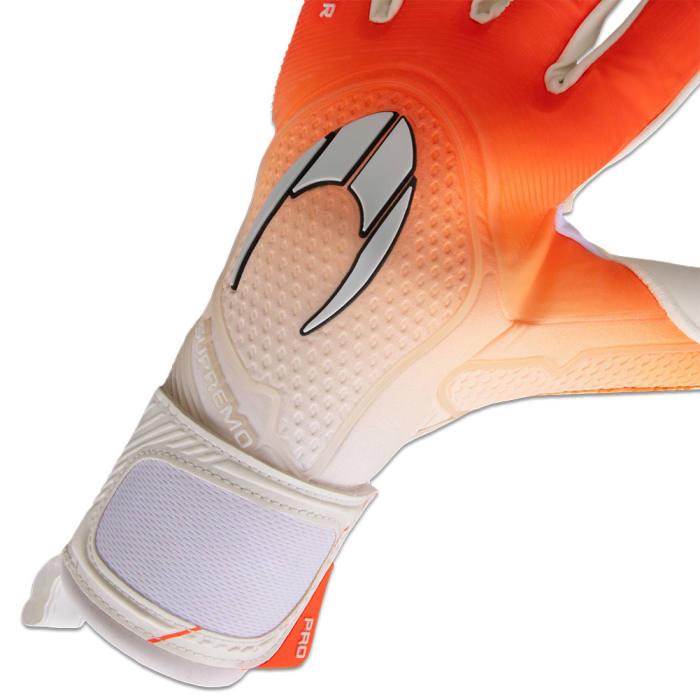  515183 HO Soccer Supremo PRO II Aqua SMU Goalkeeper Gloves Orange 
