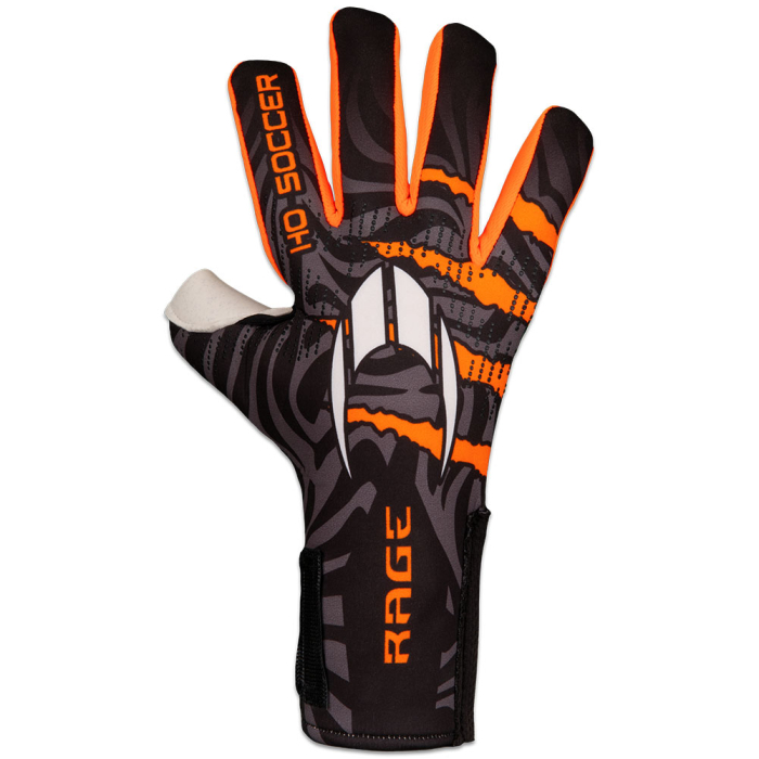  520356 HO Soccer Rage Negative Goalkeeper Gloves black/orange 