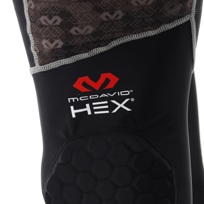 7749R McDavid Hex Extreme Guard 2.0 3/4 Goalkeeper Pant Black 