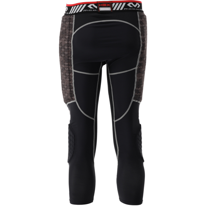  7749R McDavid Hex Extreme Guard 2.0 3/4 Goalkeeper Pant Black 