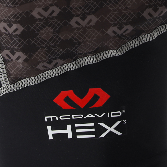  7748R McDavid Hex Extreme Guard 2.0 Goalkeeper Short Black 