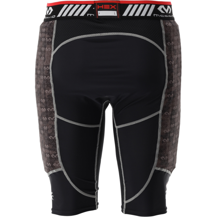  7748R McDavid Hex Extreme Guard 2.0 Goalkeeper Short Black 