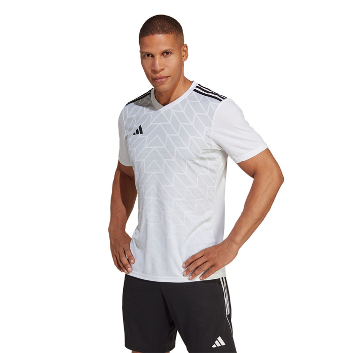  HR2630 adidas Team Icon SS Goalkeeper Shirt (White) 
