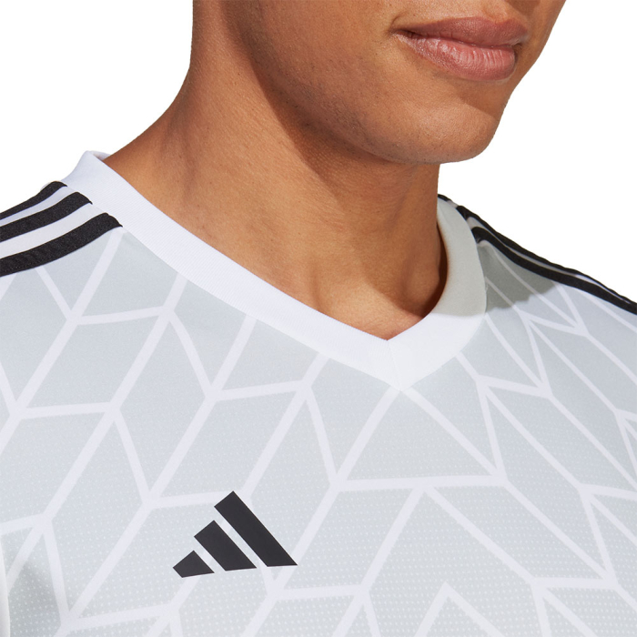 HR2630 adidas Team Icon SS Goalkeeper Shirt (White) 