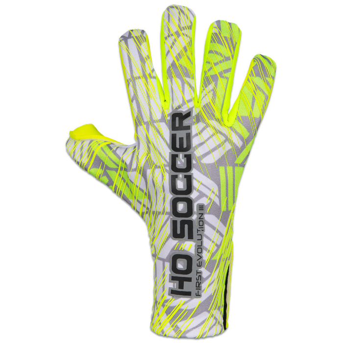  520372 HO Soccer FIRST EVOLUTION III Negative Goalkeeper Gloves LIME 