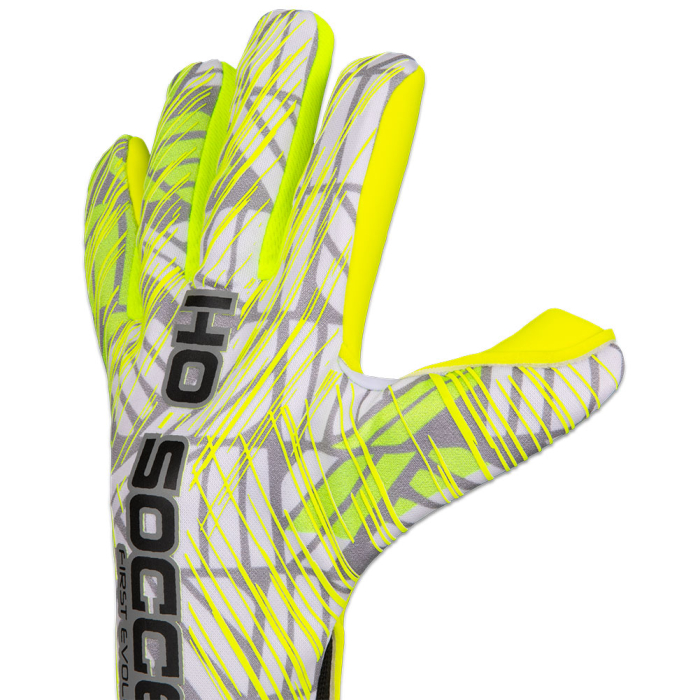  520372 HO Soccer FIRST EVOLUTION III Negative Goalkeeper Gloves LIME 