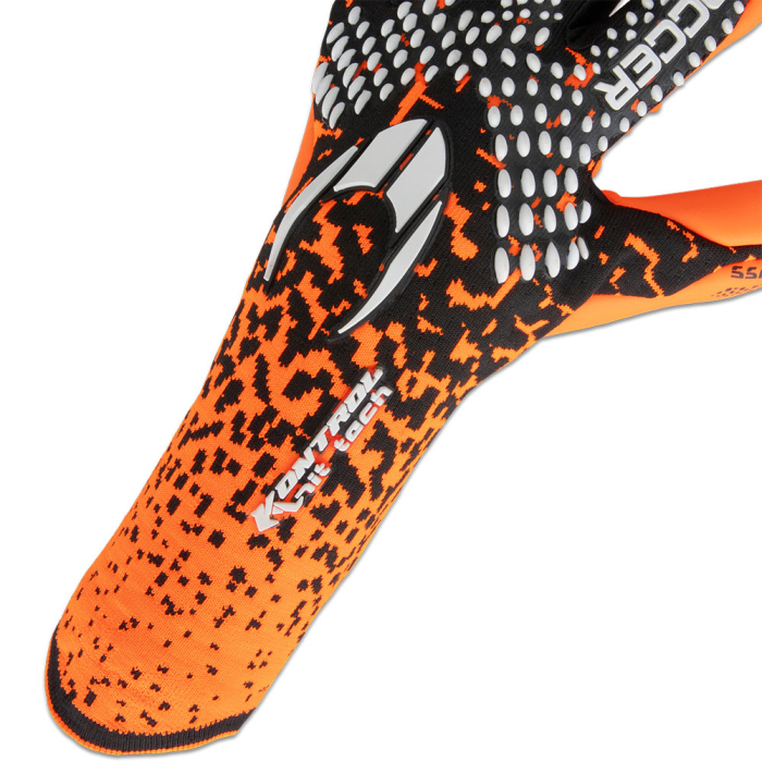  520368J HO Soccer SSG Kontrol Knit Tech Junior Goalkeeper Gloves Oran