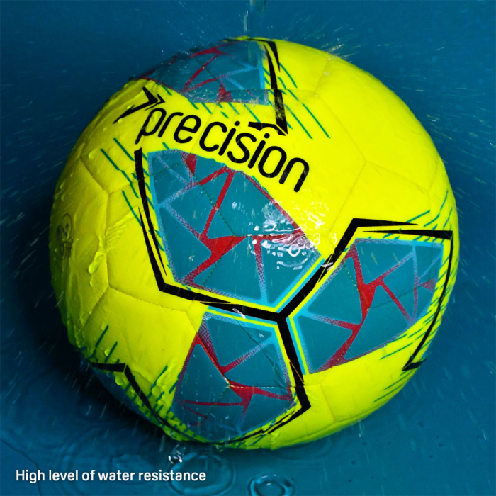  PRF266 Precision Fusion FIFA Basic Football fluo yellow/cyan 