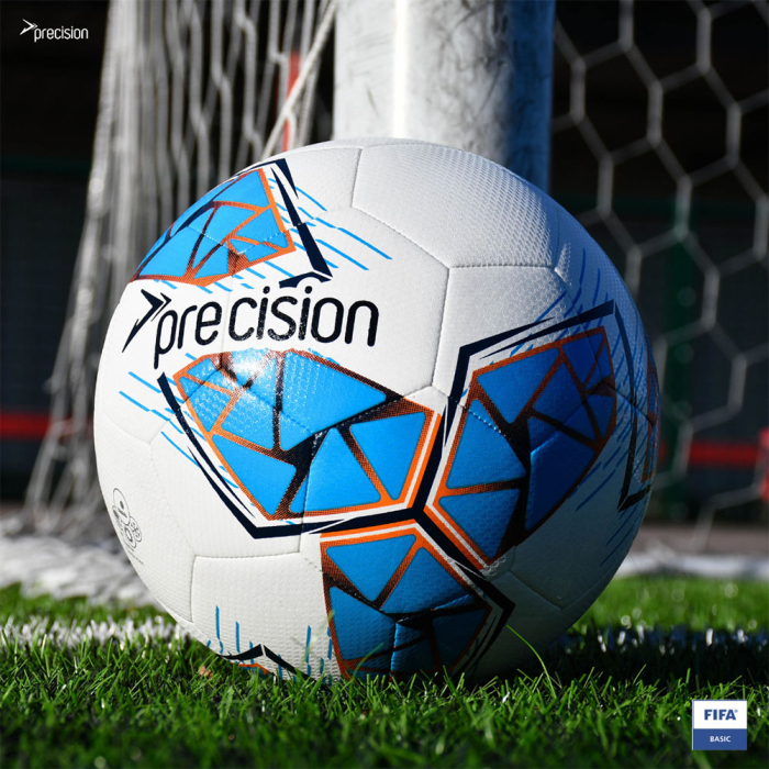  PRF263 Precision Fusion FIFA Basic Football White/Blue/Orange 