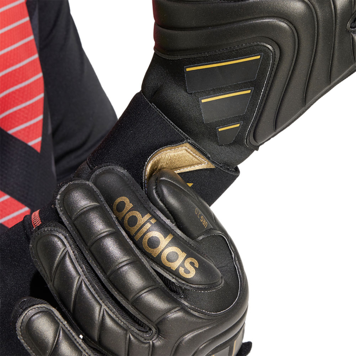 IX3828 adidas Copa GL Pro Goalkeeper Gloves Black / Gold Metallic