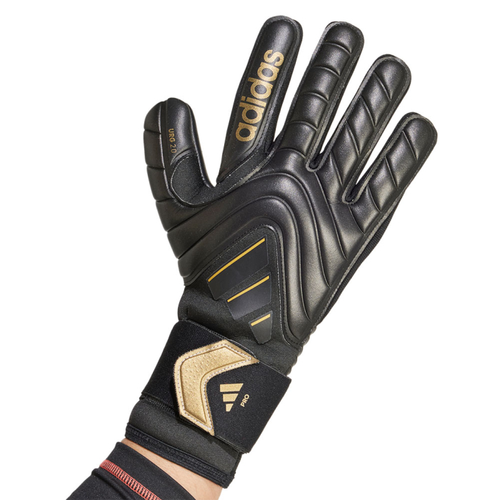 IX3828 adidas Copa GL Pro Goalkeeper Gloves Black / Gold Metallic