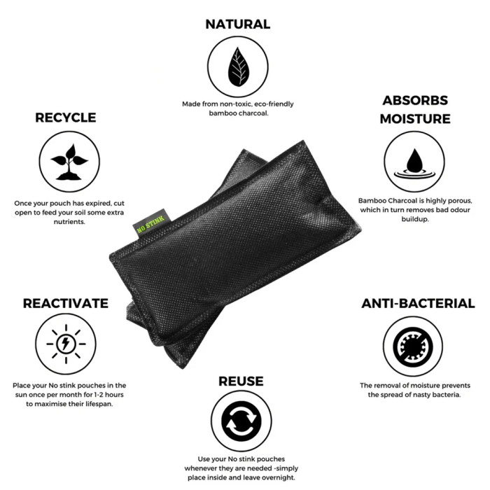 NOSTINK003 NO STINK Multi-Purpose Deodoriser (Black)