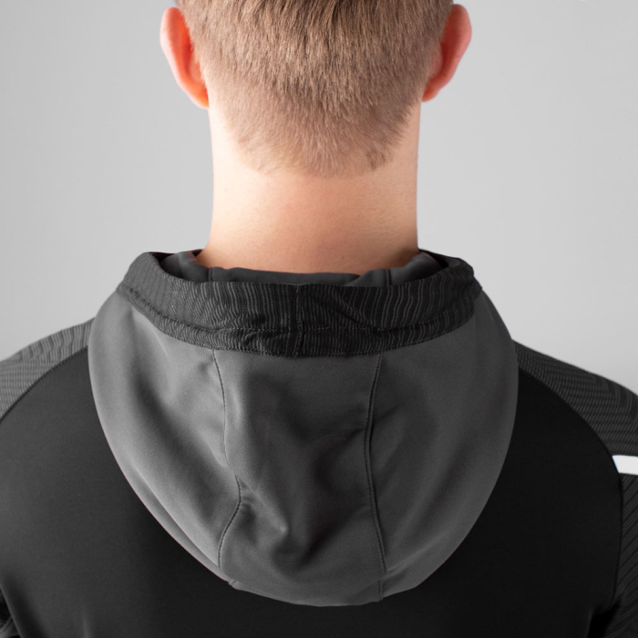 6722-804 JAKO Performance Training Hoodie (Black/Anthracite)