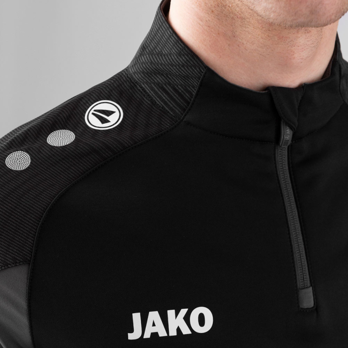 8622-804 JAKO Performance 1/4 Zip Training Top (Black/Anthracite)
