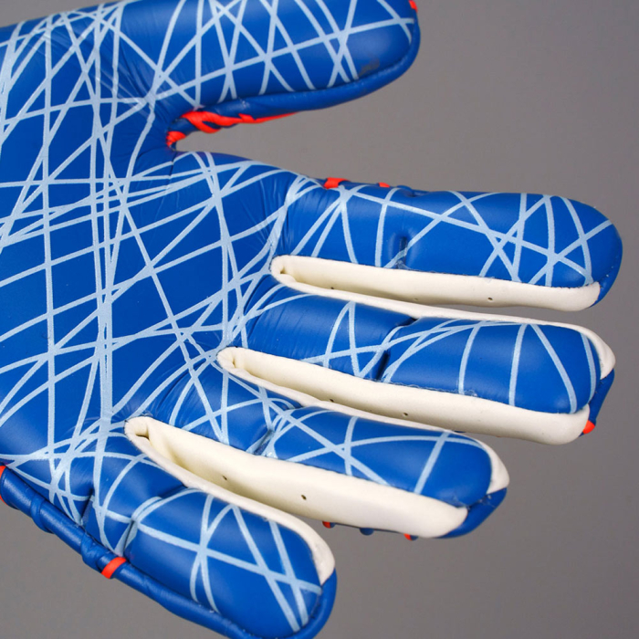 Uhlsport Prediction Ultragrip HN Maignan White/Royal/Fluo Red Gloves